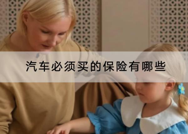 汽車必須買的保險(xiǎn)有哪些？需要提供什么資料？