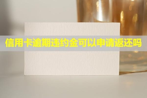 信用卡逾期違約金可以申請(qǐng)返還嗎？可以減免嗎？