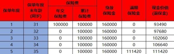 陽光人壽金吉利D款兩全保險介紹，滿期返多少？