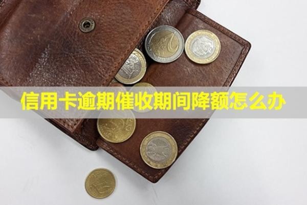 信用卡逾期催收期間降額怎么辦？