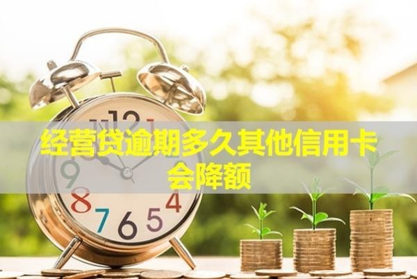 經(jīng)營貸逾期多久其他信用卡會降額？可以協(xié)商嗎？