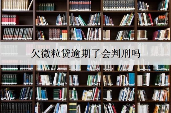 欠微粒貸逾期了會(huì)判刑嗎？