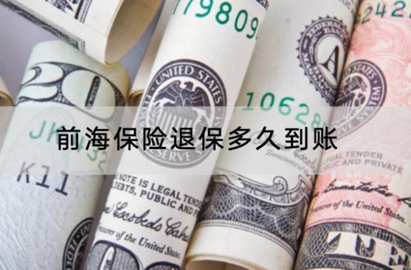 前海保險(xiǎn)退保多久到賬