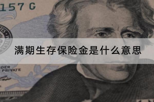 滿期生存保險(xiǎn)金是什么意思
