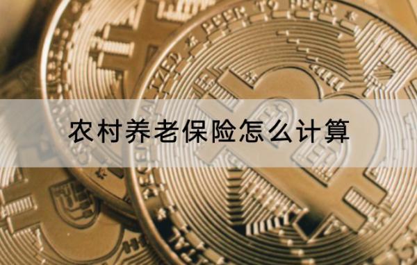 農(nóng)村養(yǎng)老保險怎么計算
