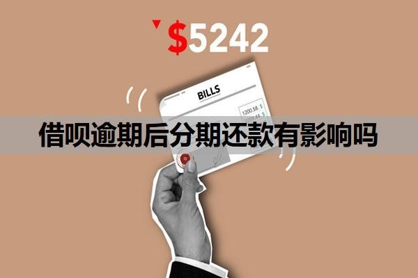 借唄逾期后分期還款有影響嗎？網(wǎng)貸逾期多久會(huì)影響征信？