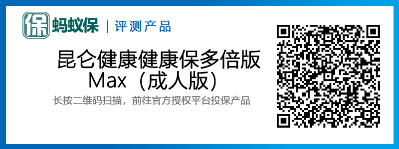 昆侖健康健康保多倍版Max（成人版）